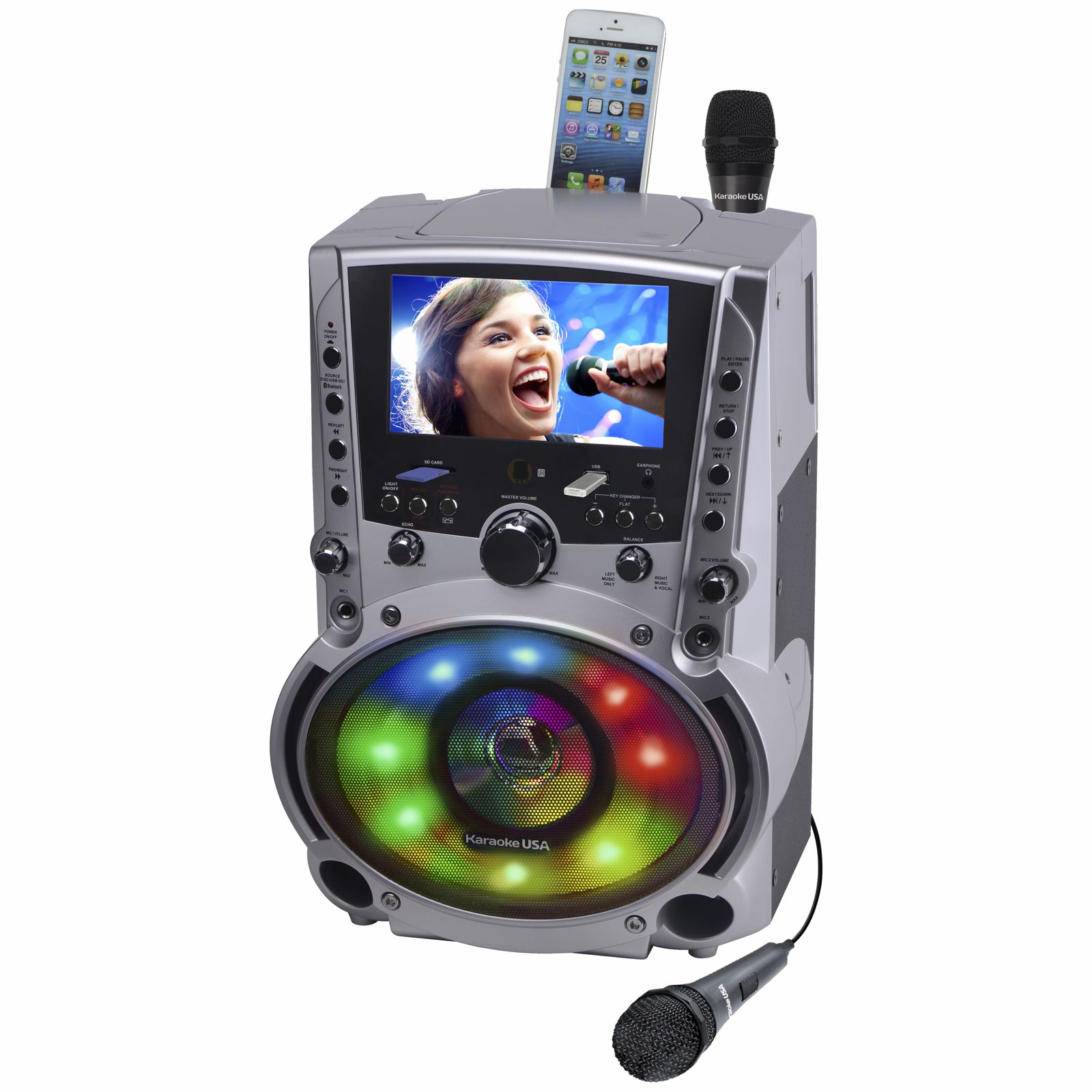 GF758 - DVD/CDG/MP3G Karaoke Machine with 7 GF758 - DVD/CDG/MP3G Karaoke Machine with 7